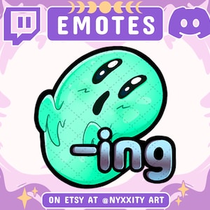 Ghosting Twitch Emote | Funny Emoji for Streamer Youtube and Discord | Funny Ghosting Emote perfect for any Stream Community | Meme Emote