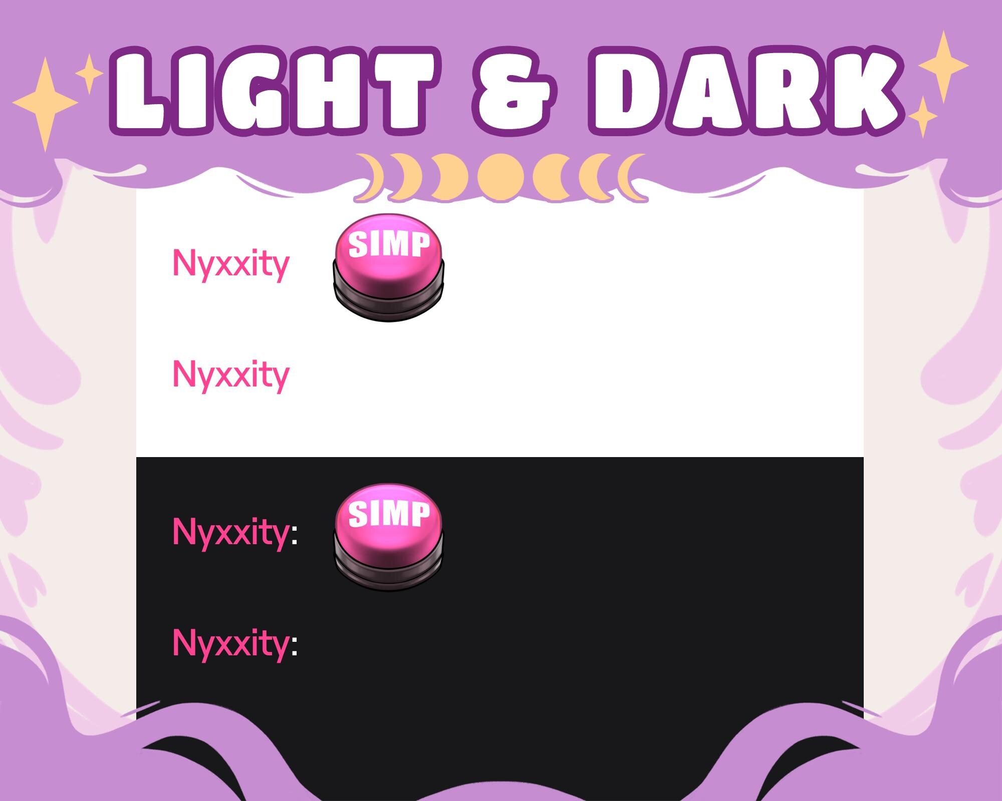 Animated & Static SIMP Button | Meme Emote for Chat and Stream ...