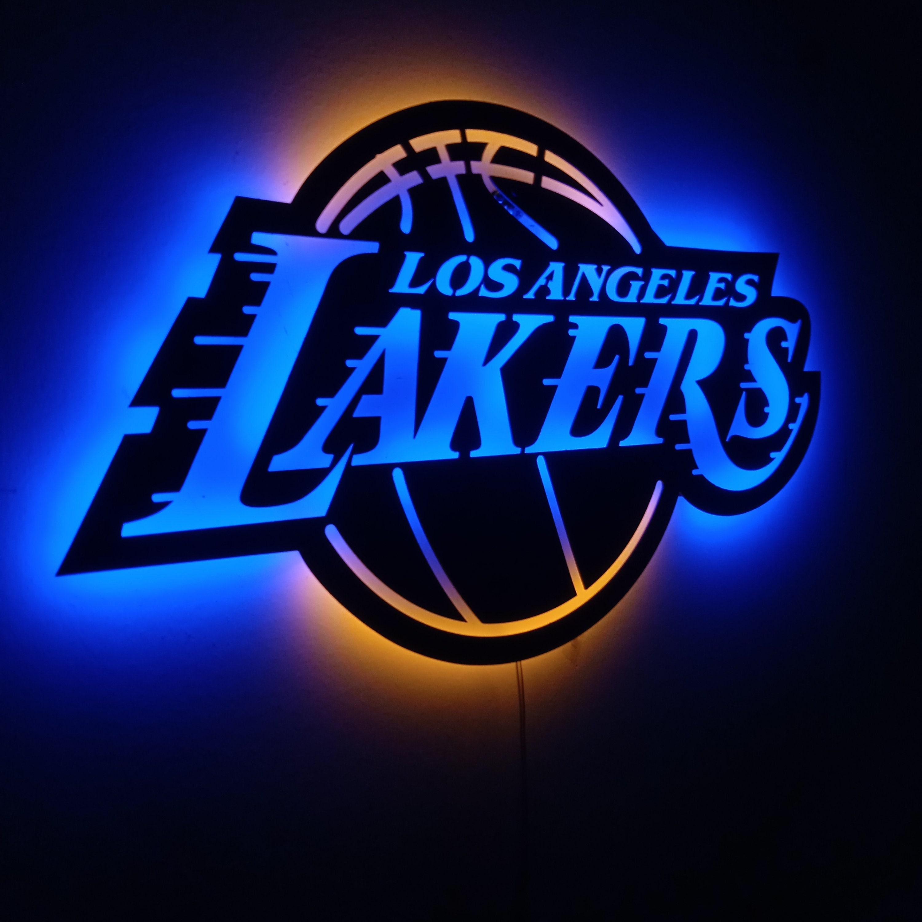 Lakers neon light deals