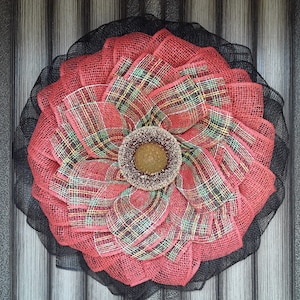 Christmas Nutcracker Wreath for Front Door, Christmas Flower Wreath, Winter Wreath, Winter Flower Burlap Wreath, Christmas Gift