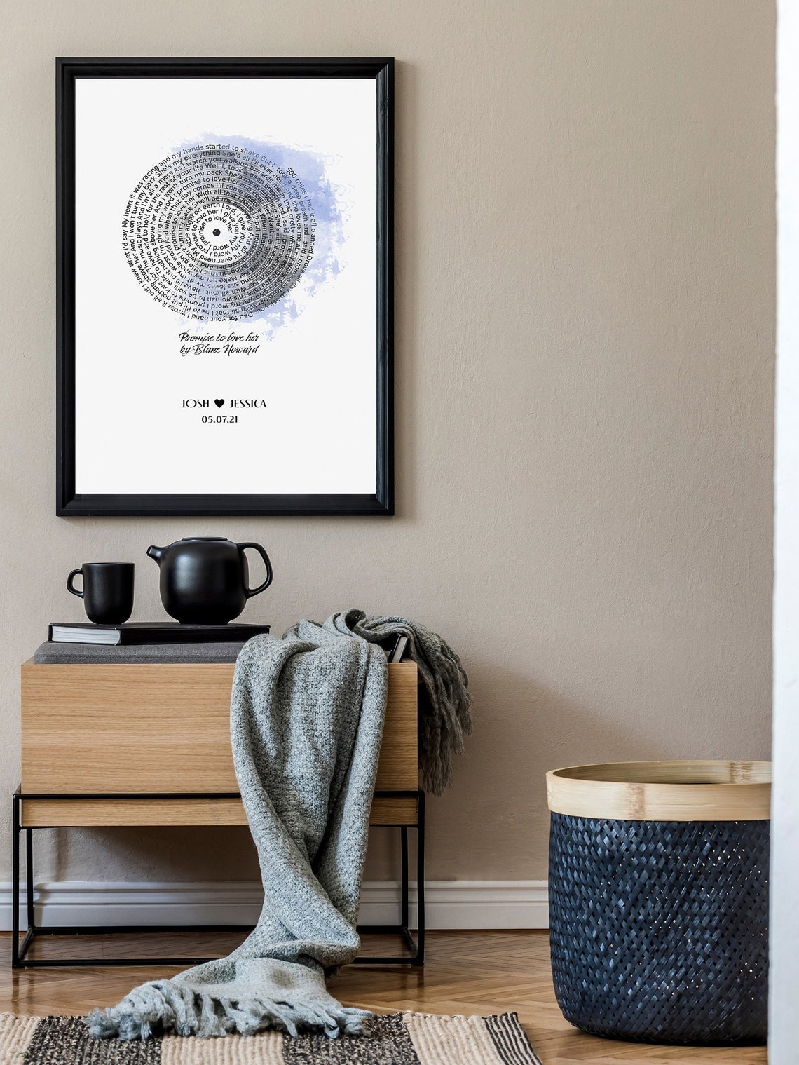 Custom Song Lyrics Print Custom First Dance Song Art Custom Etsy