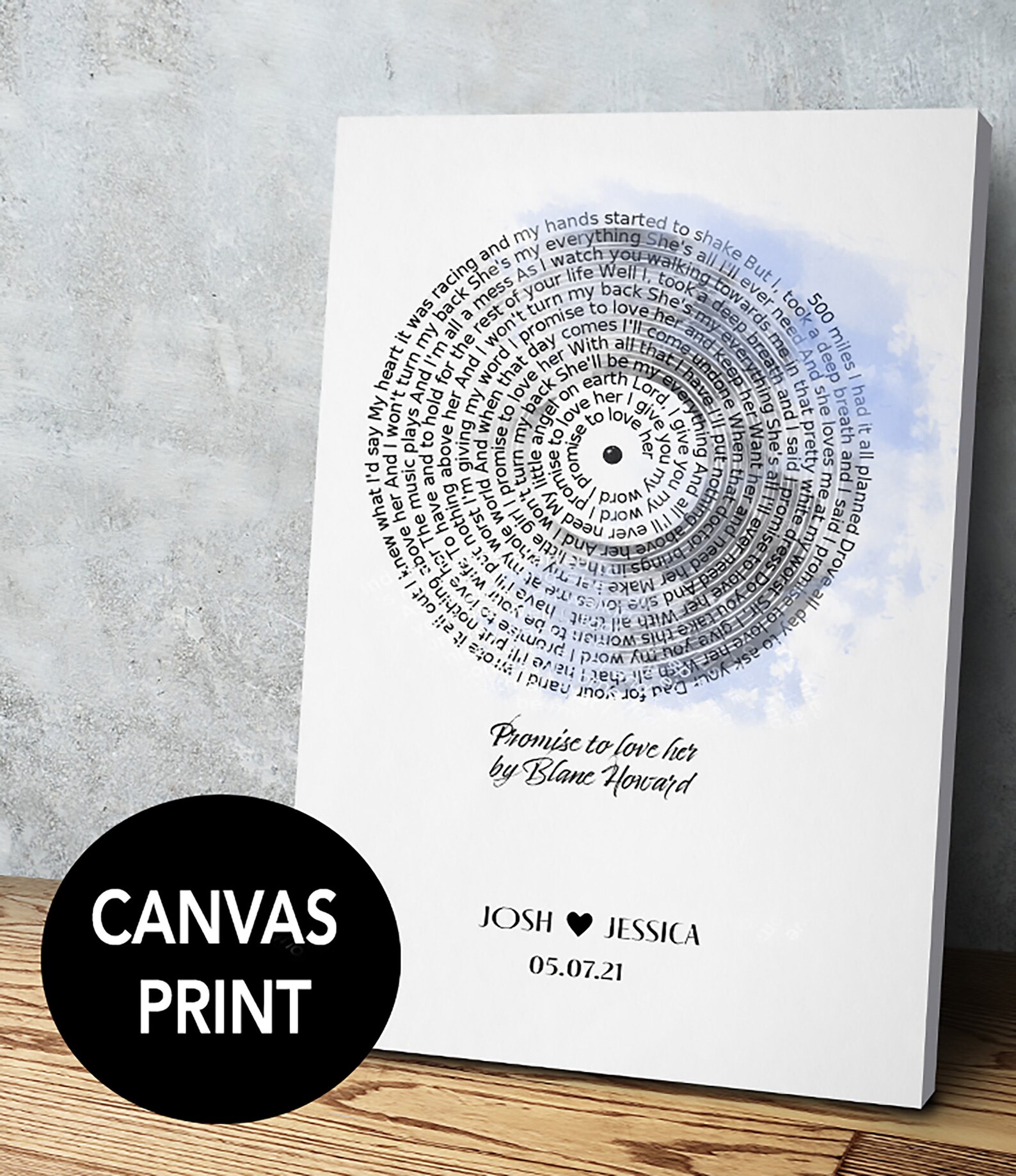 Custom Song Lyrics Print Custom First Dance Song Art Custom Etsy