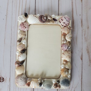 Seashell Frame Kit for Kids Summer Family Activity Beach DIY Rainy Day Activity Seashell TV Free Activity Television Free Shell Activity