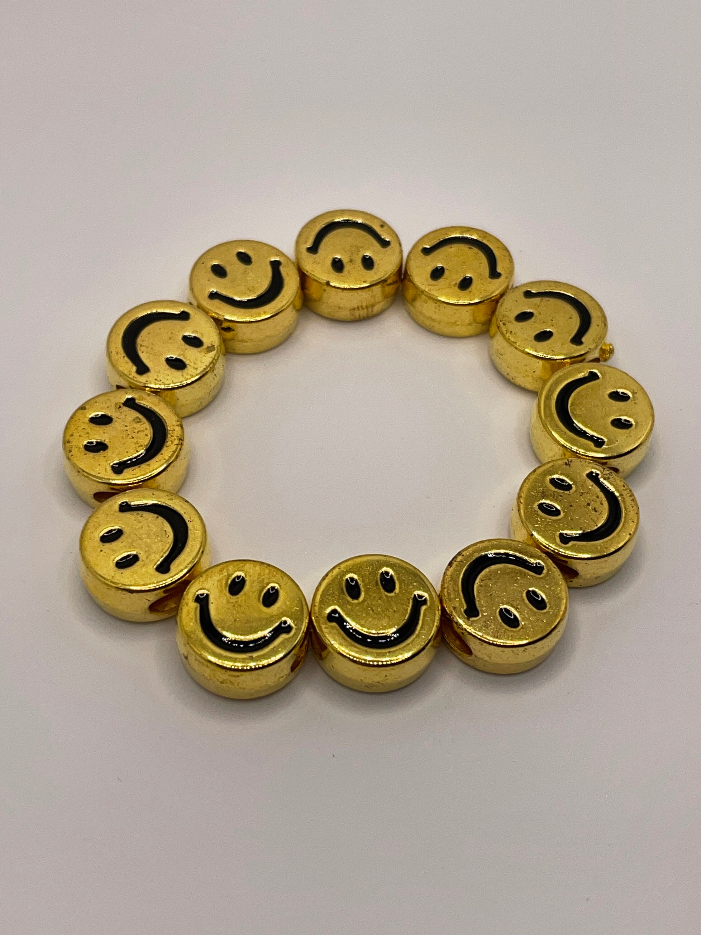 Smiley Face Bracelet Etsy