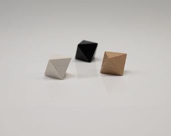 D8 Blank Dice 18mm / 8-sided Dice / Eight-Sided Dice [4 colors]