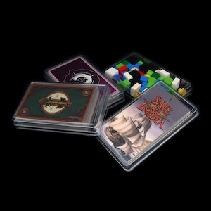 Plateau pour cartes de tarot (2,75 pouces x 4,75 pouces) (Scythe, Lost Cities, Trickerion, Starfarers of Catan, Day & Night)