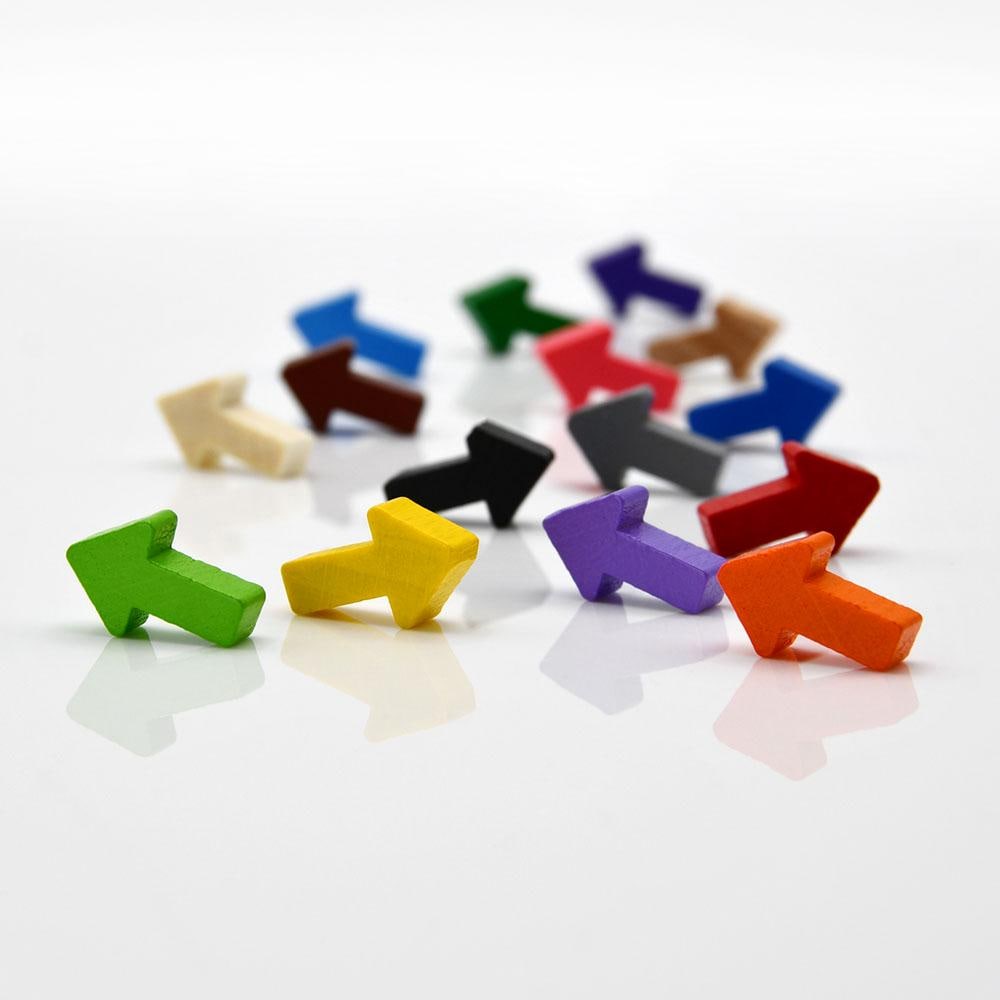 Mini Arrow 16x10mm [21 Colors] Wooden Token to Board Games /wargames - Etsy