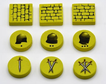 Stickers ONLY to CITIES&KNIGHTS [28 colors]