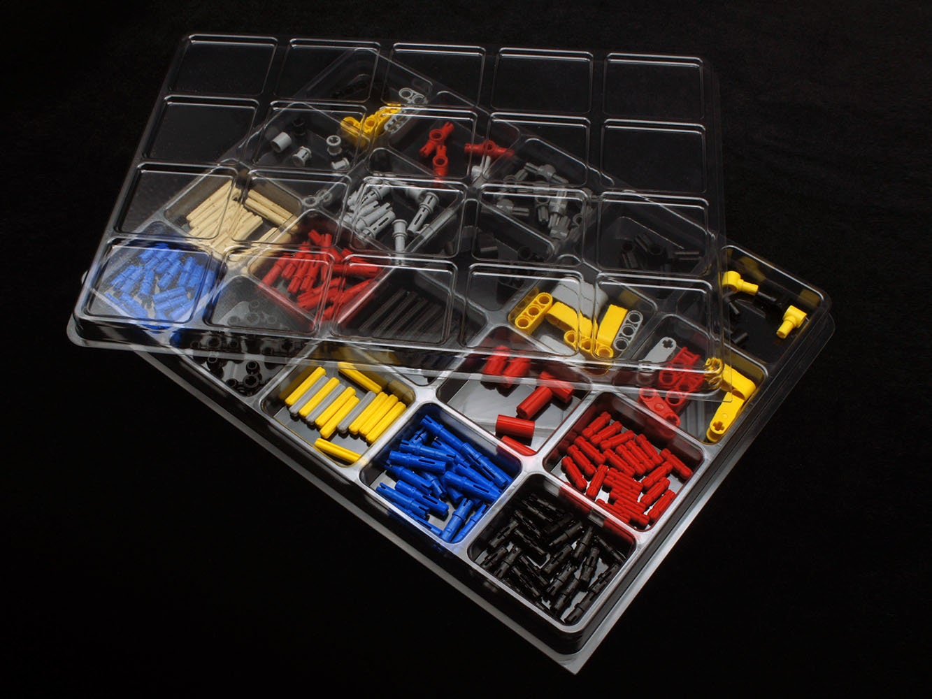 Organisateur Lego Solution de stockage Insertion de jeu de société Plateau  pour jeux de société, profondeur 14 mm, 20 compartiments -  France