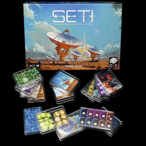 Seti en Space Agencies-uitbreiding: oplossing voor organizers en opbergen (veilig voor doosrotatie en transport)