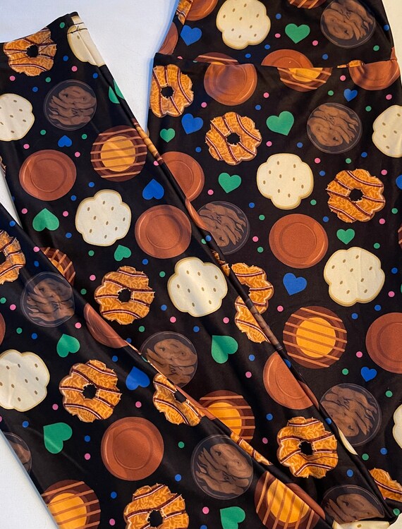 Girl Scout Cookie Inspired Leggings Etsy