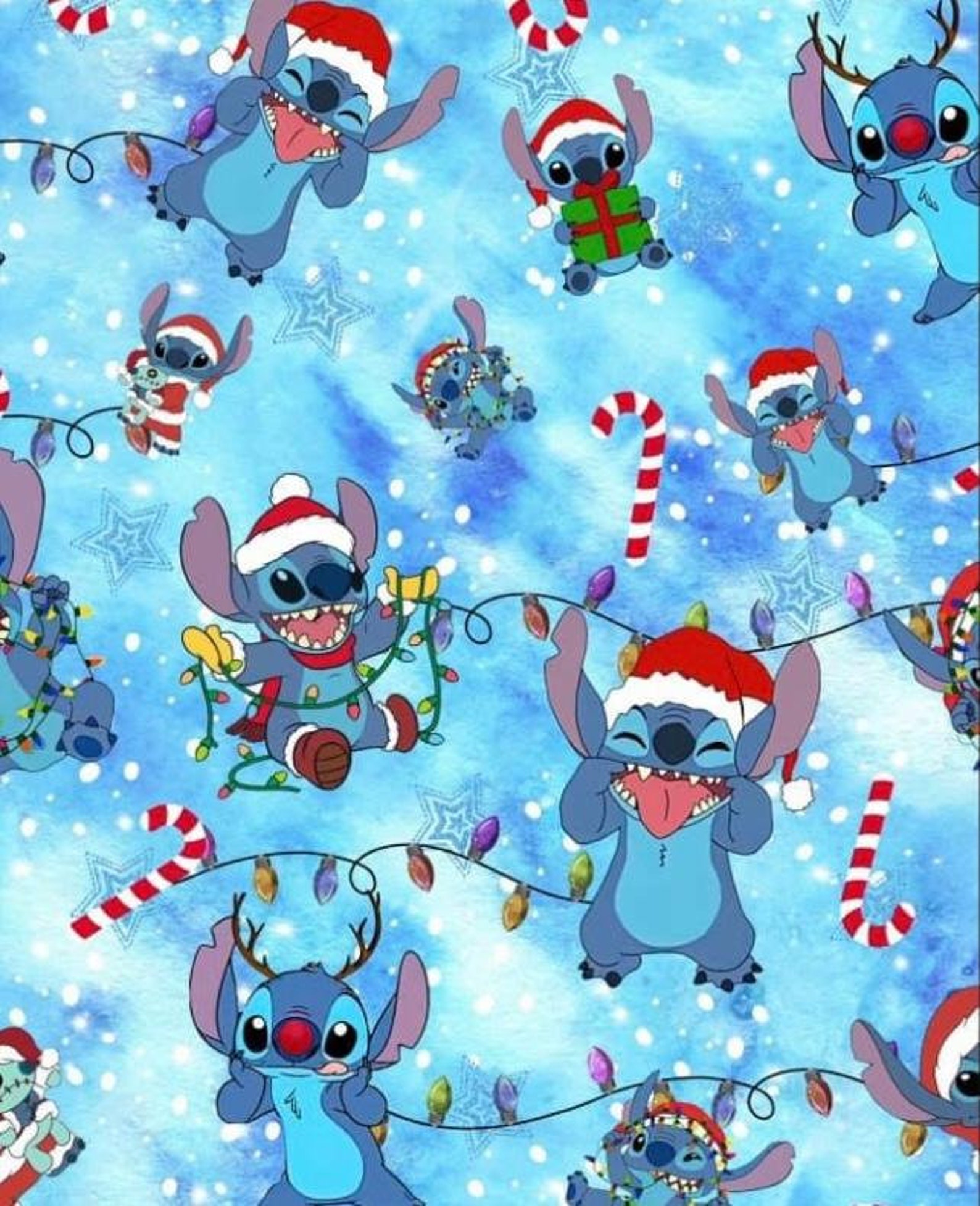 Stitch Holiday Lights Santa Hat Etsy stitch-holiday-lights-santa-hat-etsy