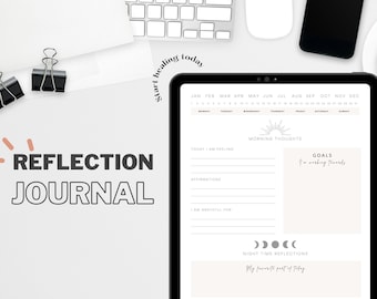 30 Day Reflection Journal | Start healing today!