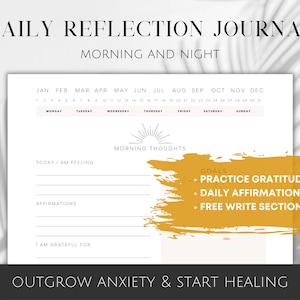 Self Reflection Journal | Gratitude | Goodnotes -planner | daily -journal