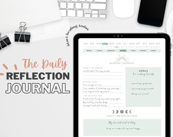 The Daily Reflection Journal | Start healing today!