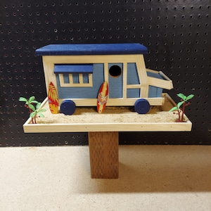 Surfing Wagon - 100% cedar - Very Cool for any surf / beach fan-easy clean out on the back - ONE OF A KIND. Never make anything twice! (295)