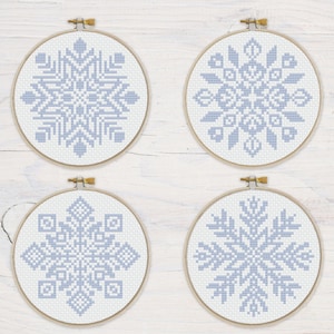 Cross-Stitch Snowflake Paper Ornament Cut Files – Craftingmyhome