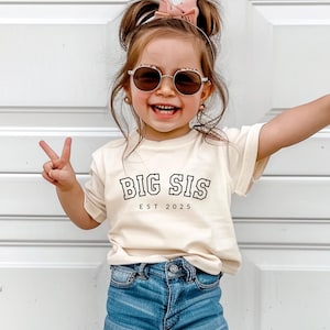 Big Sister To Be, Big Sister Announcement, Big Sister Shirt, Pregnancy Reveal Shirt, Big Sister Shirt, Sister Shirt bild 1