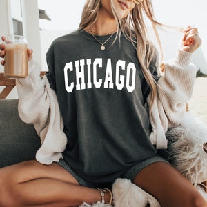 Chicago T-Shirt, Chicago City Shirt, Home State Outfit, Vacation T-Shirt, Chicago Lover Gift Shirt, Chicago Shirts For Gift, Chicago Gifts