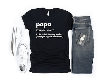 Papa Shirt | Papa Gift, New Papa, Fathers Day Gift, Papa to Be, Grandpa Shirt, Father's Day Shirt,Gift for Papa