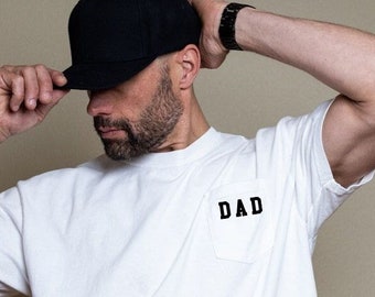 Comfort Colors dad Pocket T- Shirt, gift for dad, Father's day Shirt, Daddy Shirt, Dad Life Shirt, Dad's shirts, Dada shirt, Pocket shirts