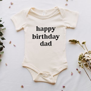 Happy birthday Dad shirt, Dad birthday shirt, Baby and toddler shirts for Dad&#39;s birthday