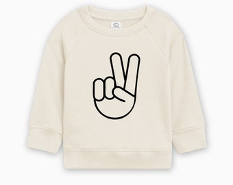 Organic Cotton Two Finger Birthday Shirt, Second Birthday 2nd Birthday, 2nd Birthday Boy, Toddler Boy Second Birthday Shirt, Two Shirt Boy