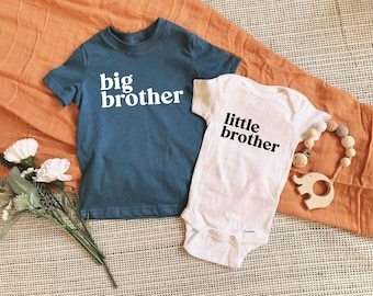 Big brother, Big sister, Lil brother Shirt | Pregnancy Announcement, Baby announcement, Matching Sibling Shirts, gift for mom