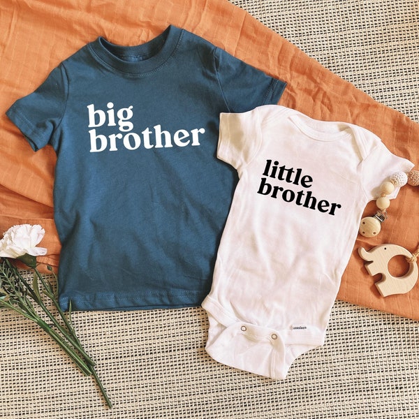 Big brother, Big sister, Little brother, Middle brother Shirt | Pregnancy Announcement, Baby announcement, Matching Sibling Shirts, gift