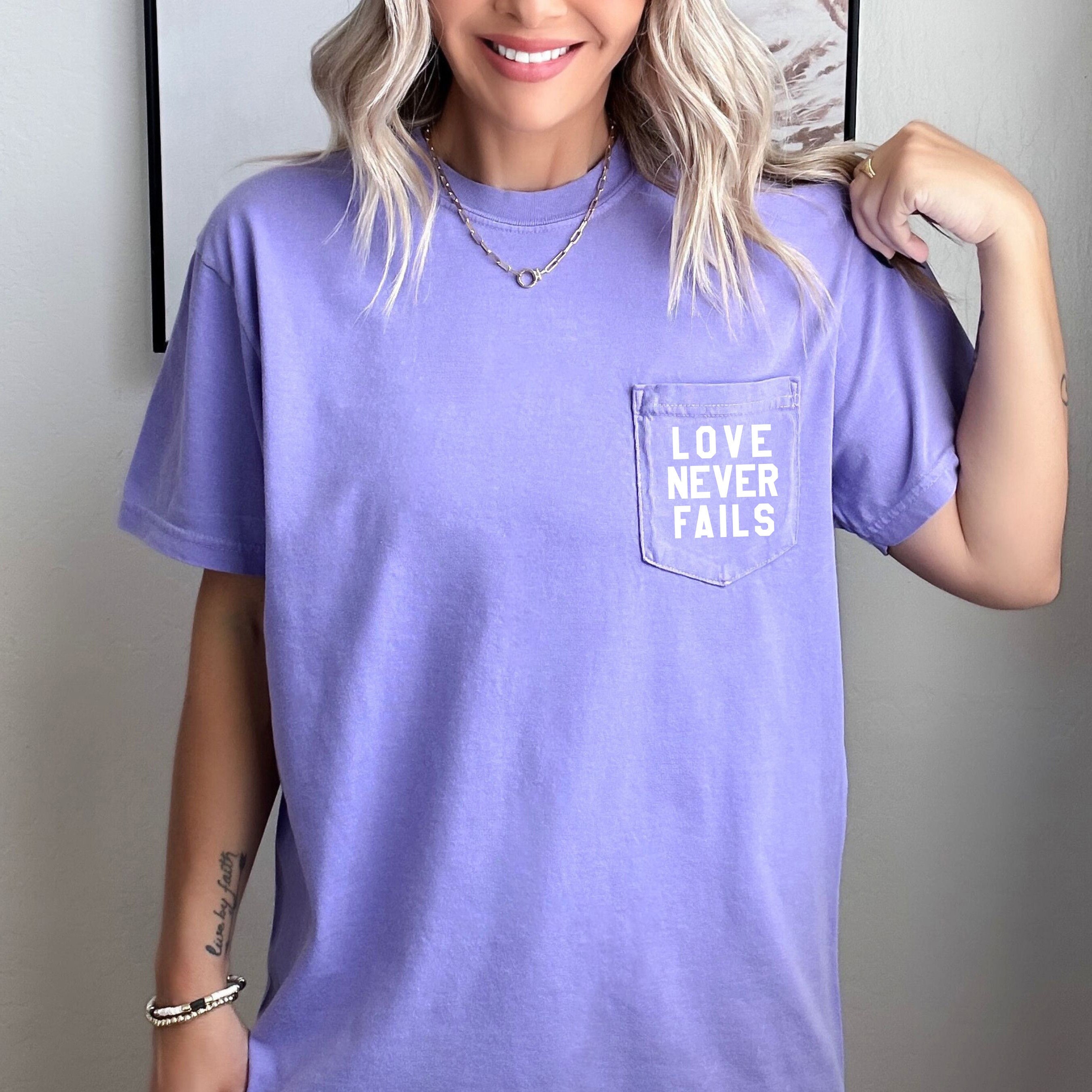 Love Never Fails Faith Women T shirt Love Never Fails Faith Women T shirt