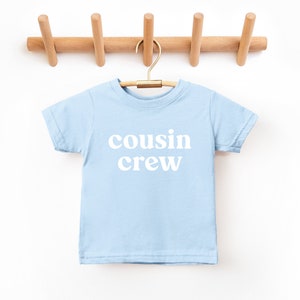 Cousin Crew Shirt, Big Cousin Shirt, Little cousin, Biggest Cousin shirt, pregnancy announcement, Matching Cousin Shirts For Kids