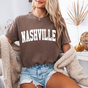 Comfort Colors Nashville Tennessee T-Shirt, Nashville TN Comfort Colors Unisex T-Shirt, Nashville Vacation Group Shirt, Nashville Shirt
