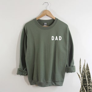 Comfortable Dad Sweatshirt and Dada Shirt, Ideal for Casual Wear