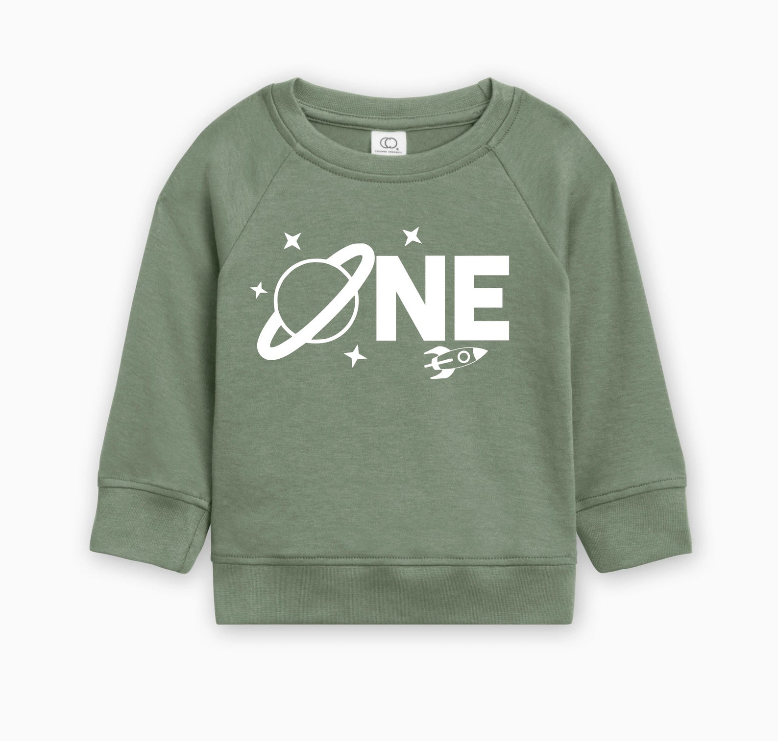 Space Theme One Organic Cotton Pullover Space Themed Baby - Etsy