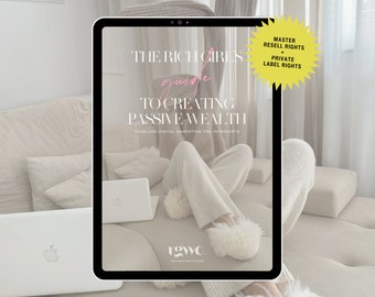 Passive Wealth Freebie Guide | Digital | Digital Marketing Ebook MRR | Faceless Marketing | Passive Income | Master Resell Rights | PLR