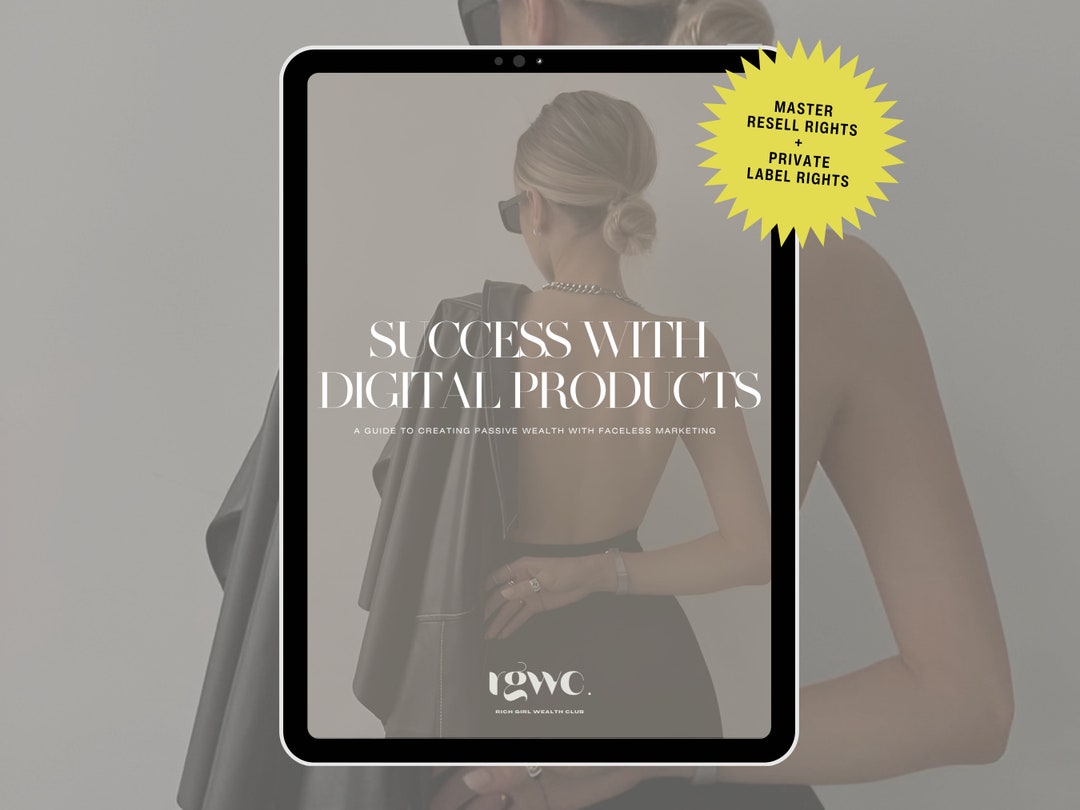 Success With Digital Products | Digital | Digital Marketing Ebook MRR ...