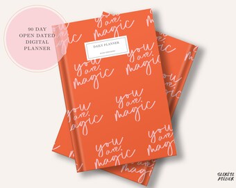 Daily Planner, Goal Planner, Digital Planner, Goodnotes Planner, iPad Planner, Notability Planner, Undated Planner, Quarterly Planner