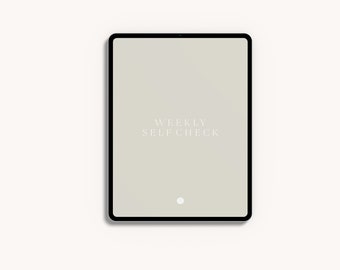 Weekly Planner, Self Care Planner, Digital Planner, GoodNotes Planner, 2025 Digital Planner, iPad Planner, GoodNotes Template, Undated