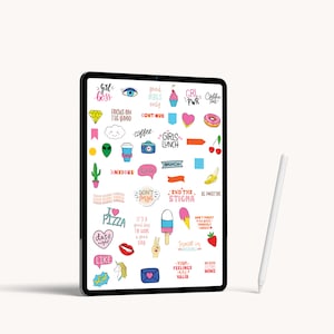 Digital Planner Stickers, Planner Stickers, Digital Stickers, Sticky Notes, GoodNotes Stickers, Notability Stickers, Digital Planning