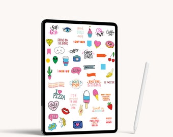 Digital Planner Stickers, Planner Stickers, Digital Stickers, Sticky Notes, GoodNotes Stickers, Notability Stickers, Digital Planning