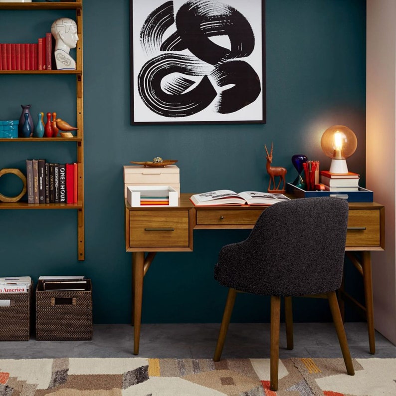 Handmade Midcentury Modern Desk Plans Furniture DIY (Download Now) Etsy