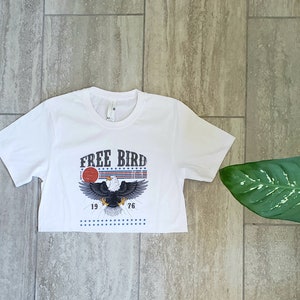 Free Bird cropped top t shirt