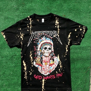 Gott will dich gebleichtes Shirt Bild 1