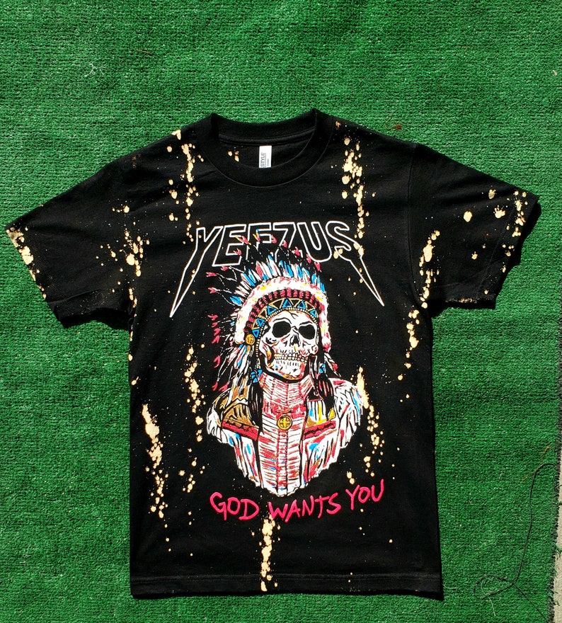 Gott will dich gebleichtes Shirt Bild 1