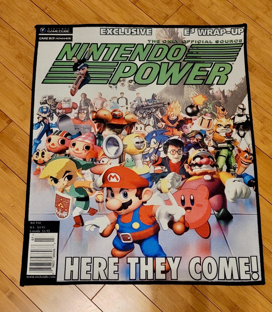 Simplified Magazine Rug Custom Game Magazine Rug - Etsy