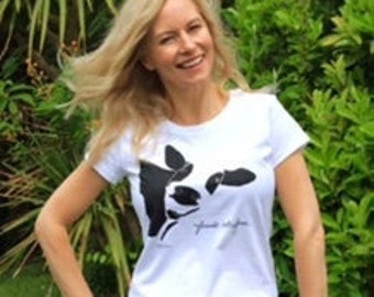 Alimenté par les plantesFemmes T-shirt Vegan herbivore Animal Lover Clothing Alimenté par les plantesFemmes T-shirt Vegan herbivore Animal Lover Clothing