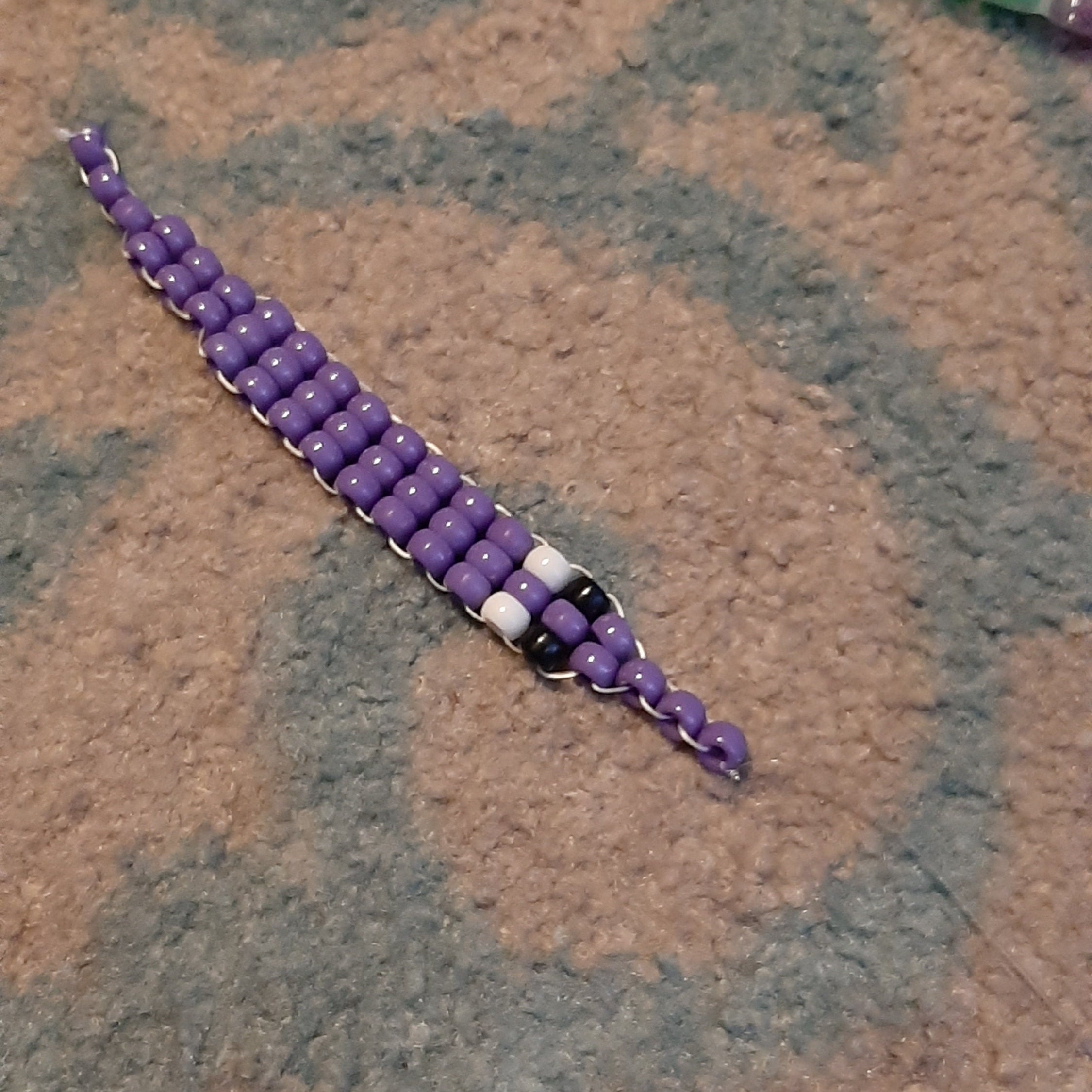 Kandi Worm on a String Etsy