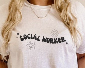 Social Worker Shirt Social Worker Social Worker Gift School Social Work Social Work Therapist Shirt Social Work Shirt Counselor Shirt