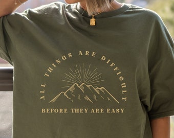 Growth Mindset Shirt You Matter Shirt Mental Health Shirt School Counselor Personal Growth Anxiety Shirt  Y2k Top Unisex Heavy Cotton Tee