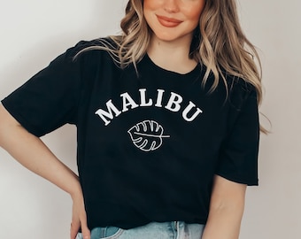 Malibu Shirt VSCO Shirt Preppy Clothes Los Angeles Shirt California Shirt LA Shirt Oversized T Shirts Teen Girl Shirt Y2K Shirt Coconut Girl